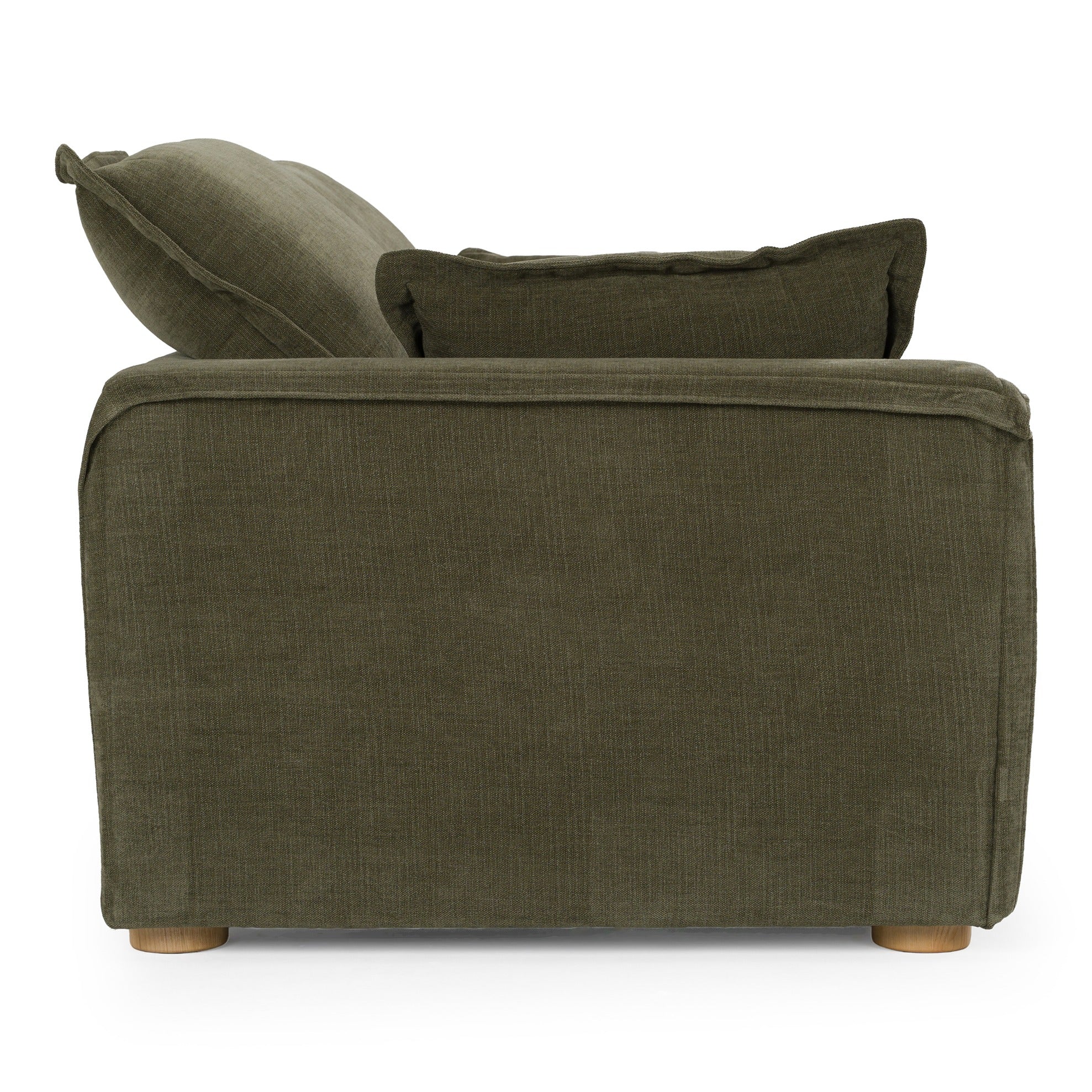 Durbin - Modern Green Fabric Sofa