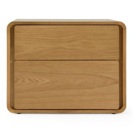 Dustin - Modern Natural Oak Nightstand