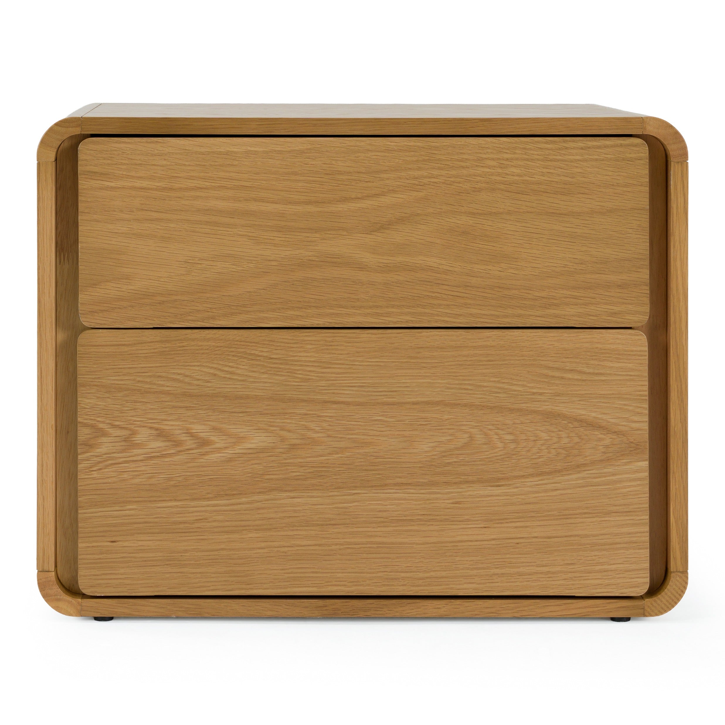 Dustin - Modern Natural Oak Nightstand