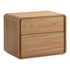 Dustin - Modern Natural Oak Nightstand