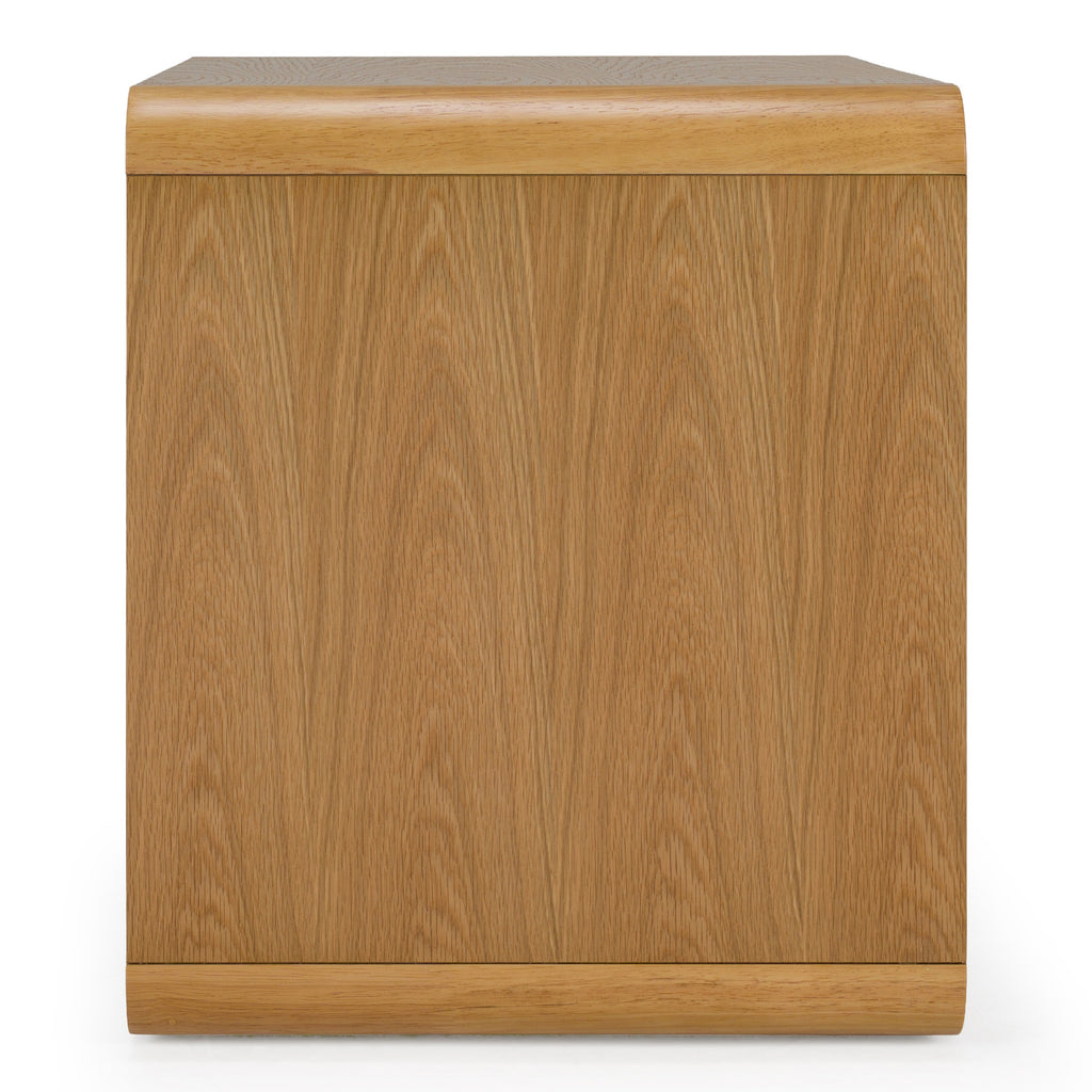 Dustin - Modern Natural Oak Nightstand