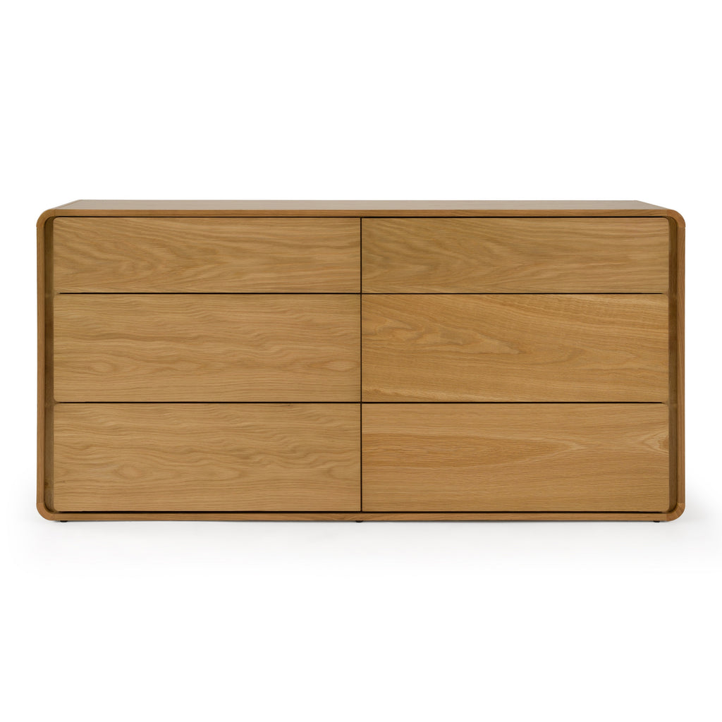 Dustin - Modern Natural Oak Dresser