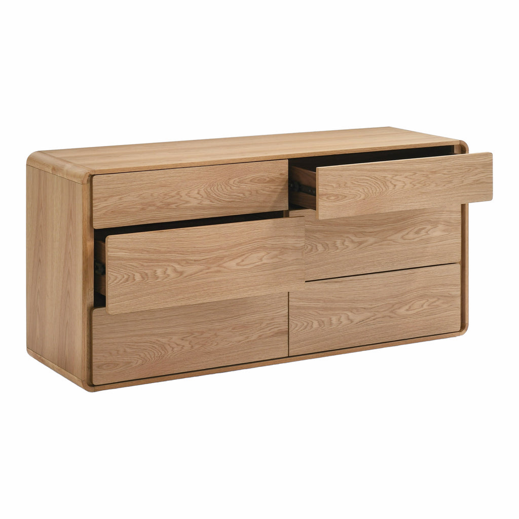 Dustin - Modern Natural Oak Dresser