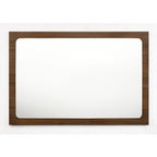 Dustin - Modern Walnut Mirror
