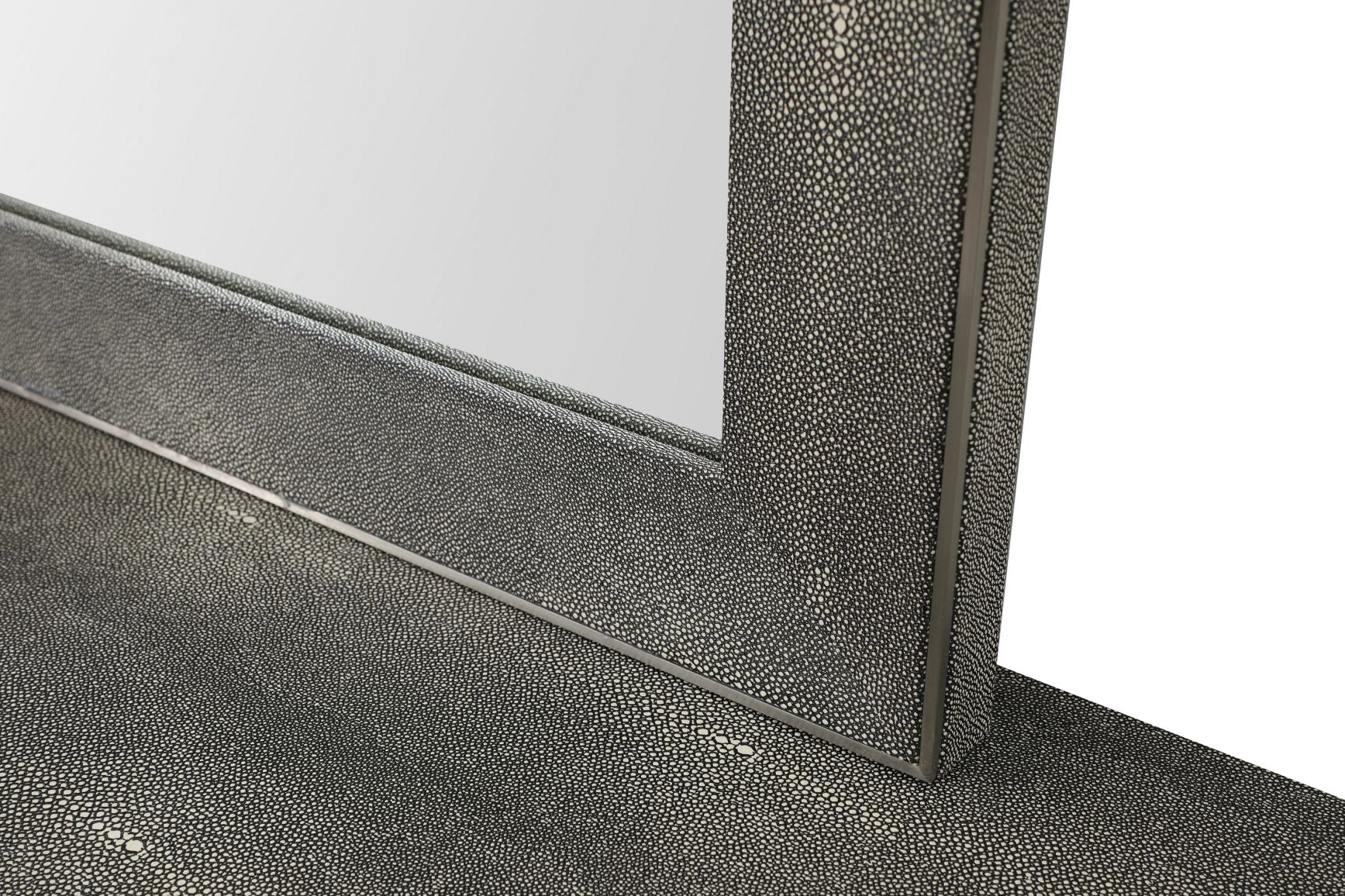 Dynasty - Modern Shagreen Mirror