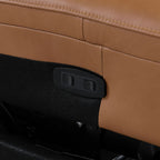 1116 Divanitalia 8-Piece L-Shaped Sectional Sofa in Top Grain Italian Leather with 3 Power Recliners & Power Headrests