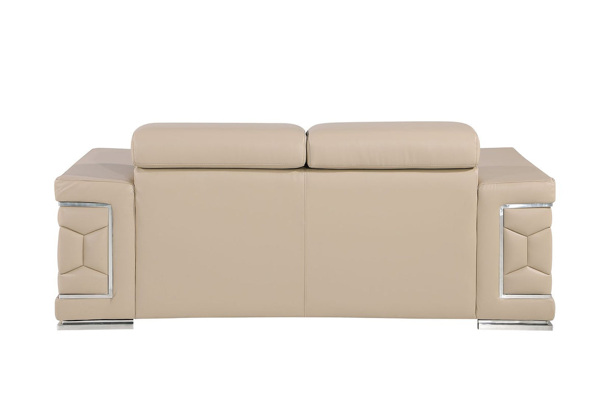 296 Genuine Loveseat - Beige - SKU 296-BEIGE-L - view 4