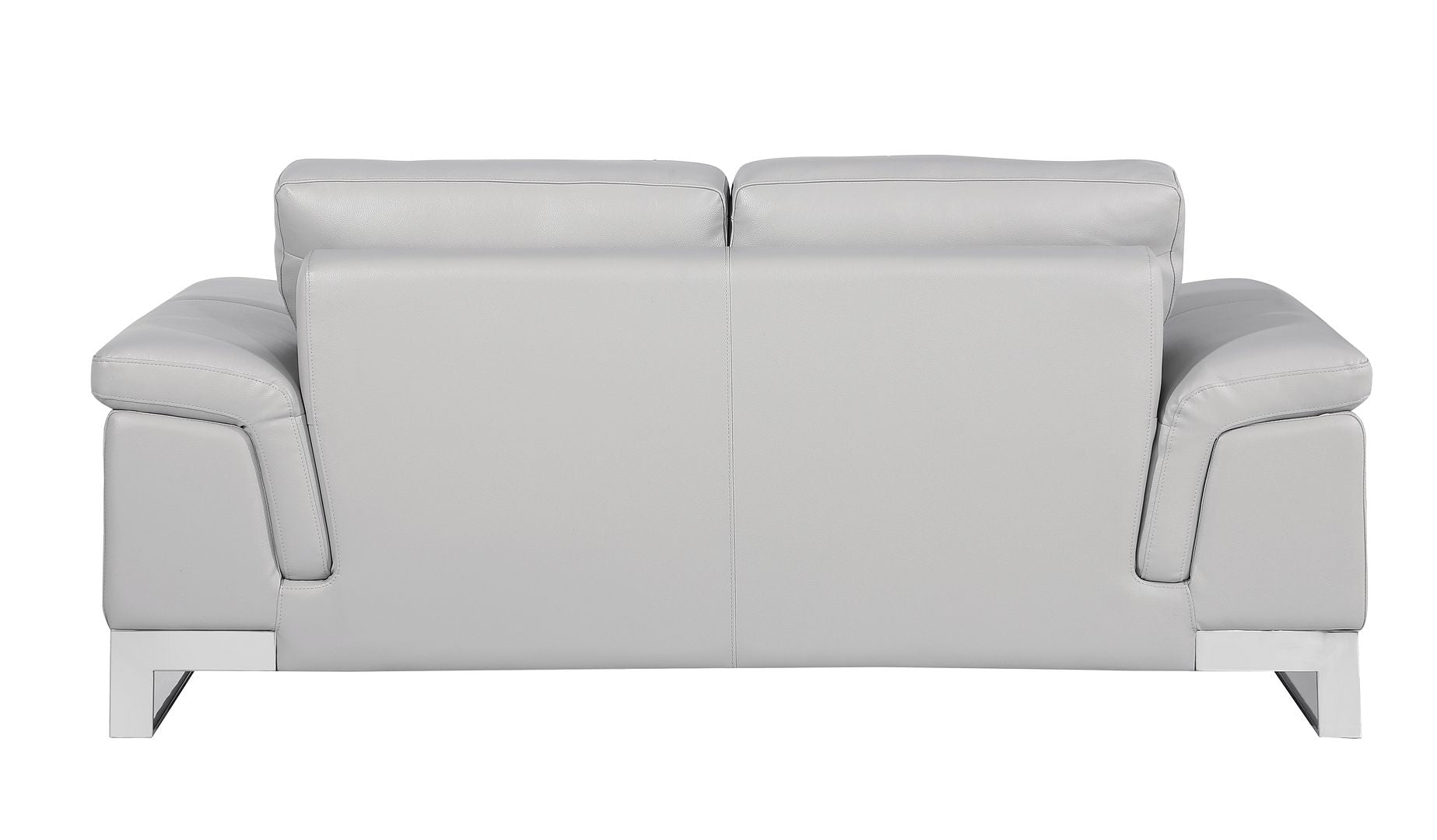 411 Divanitalia Loveseat in Top-grain Italian Leather