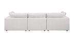 1100 Divanitalia 3-Piece Sofa Set - Top-grain Italian Leather with Ottoman