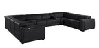 1224 Divanitalia 10-Piece U-Shaped Sectional Sofa in Top Grain Italian Leather with 4 Power Recliners & Power Headrests