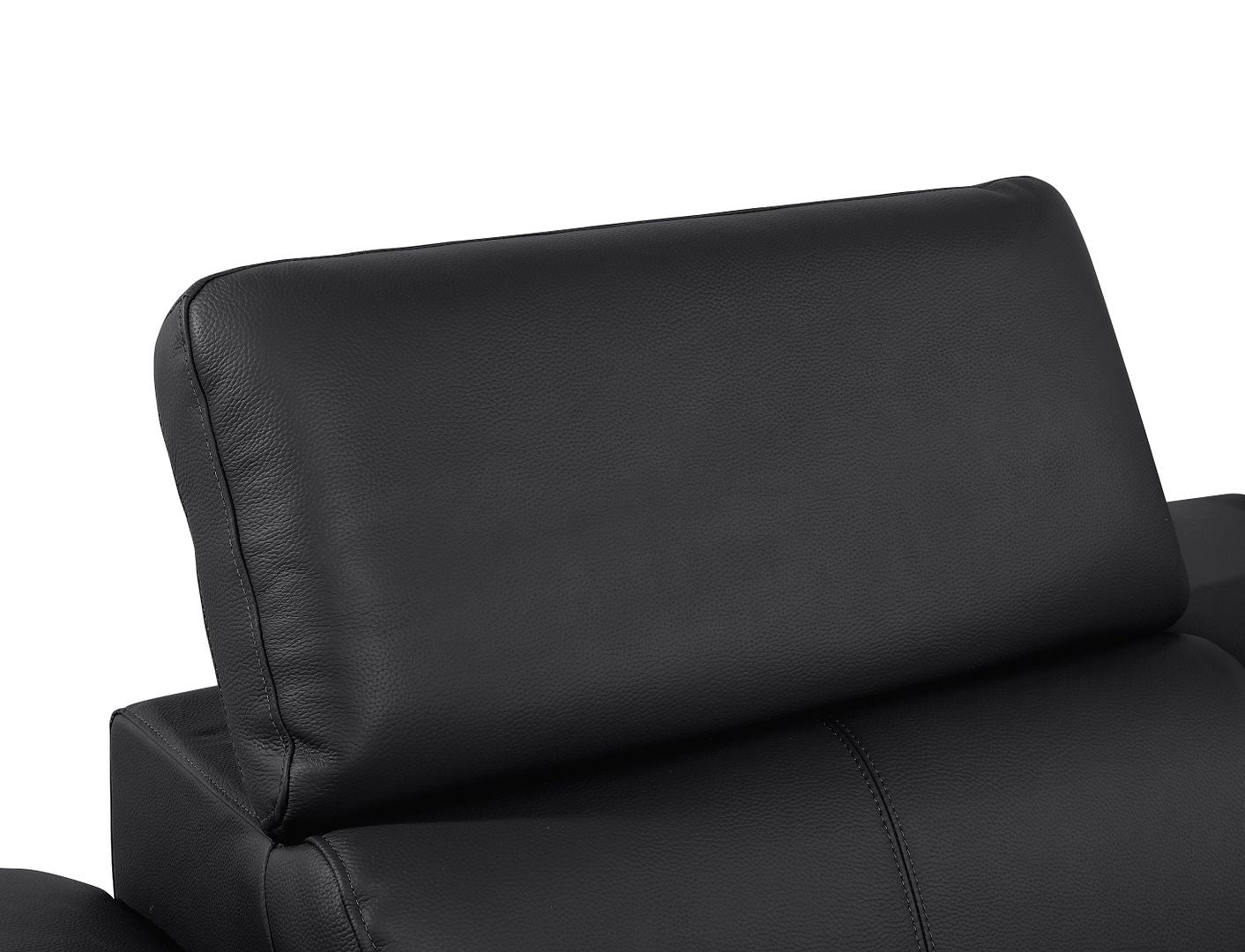 1246 Divanitalia 10-Piece U-Shaped Modular Power Reclining Sectional Sofa with 4 Power Recliners and Power Headrests - Top Grain Italian Leather
