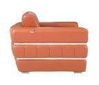 904 Divanitalia Chair in Top-grain Italian Leather - Camel - SKU 904-CH-CAMEL - view 5