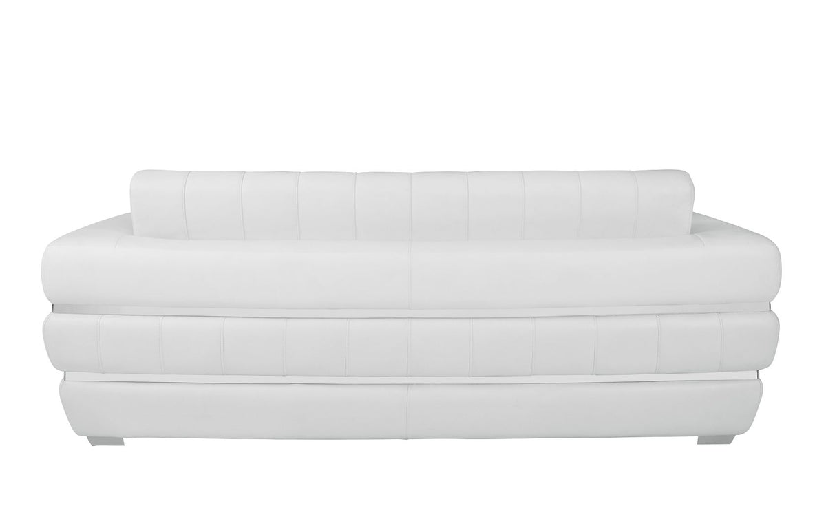 904 Divanitalia Sofa in Top-grain Italian Leather - White - SKU 904-S-WHITE - view 4