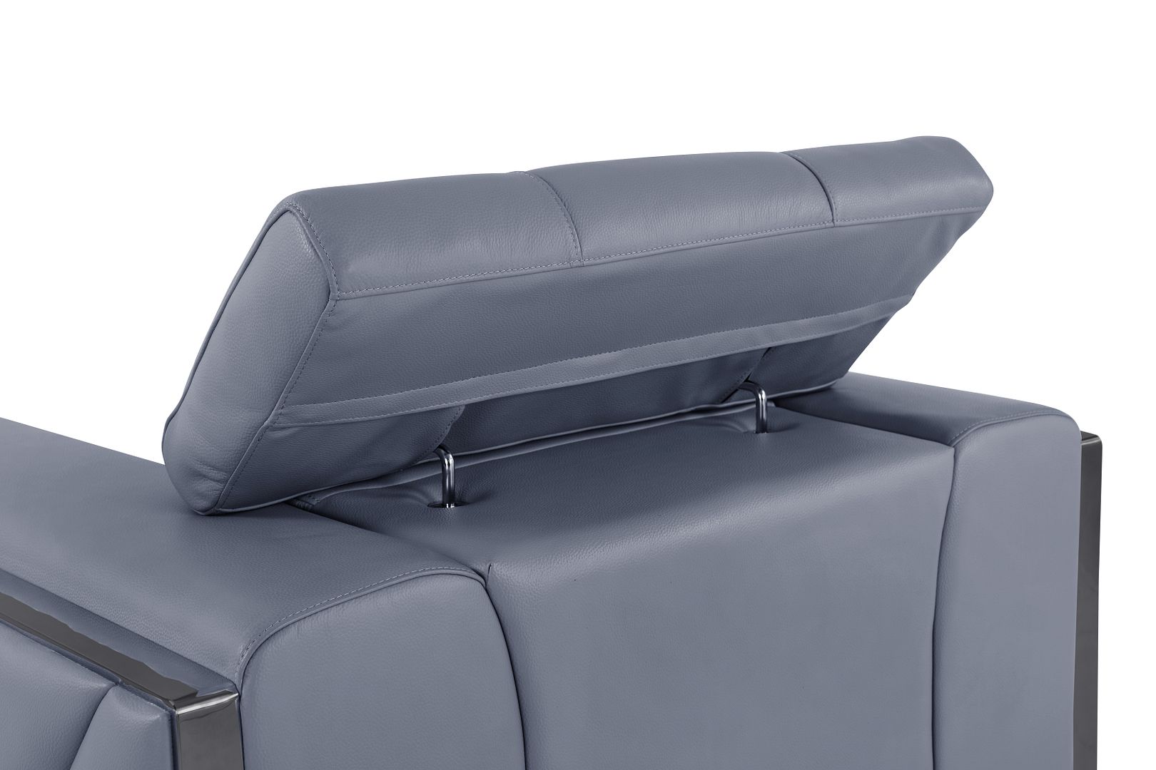 903 Divanitalia Sofa with Adjustable Headrest in Top-grain Italian Leather