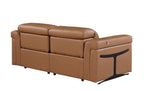 1126 Divanitalia 2-Piece Modular Power Reclining Loveseat in Top Grain Italian Leather with 2 Power Recliners & Power Headrests - Cognac - SKU 1126-COGNAC-2.2-HT - view 6