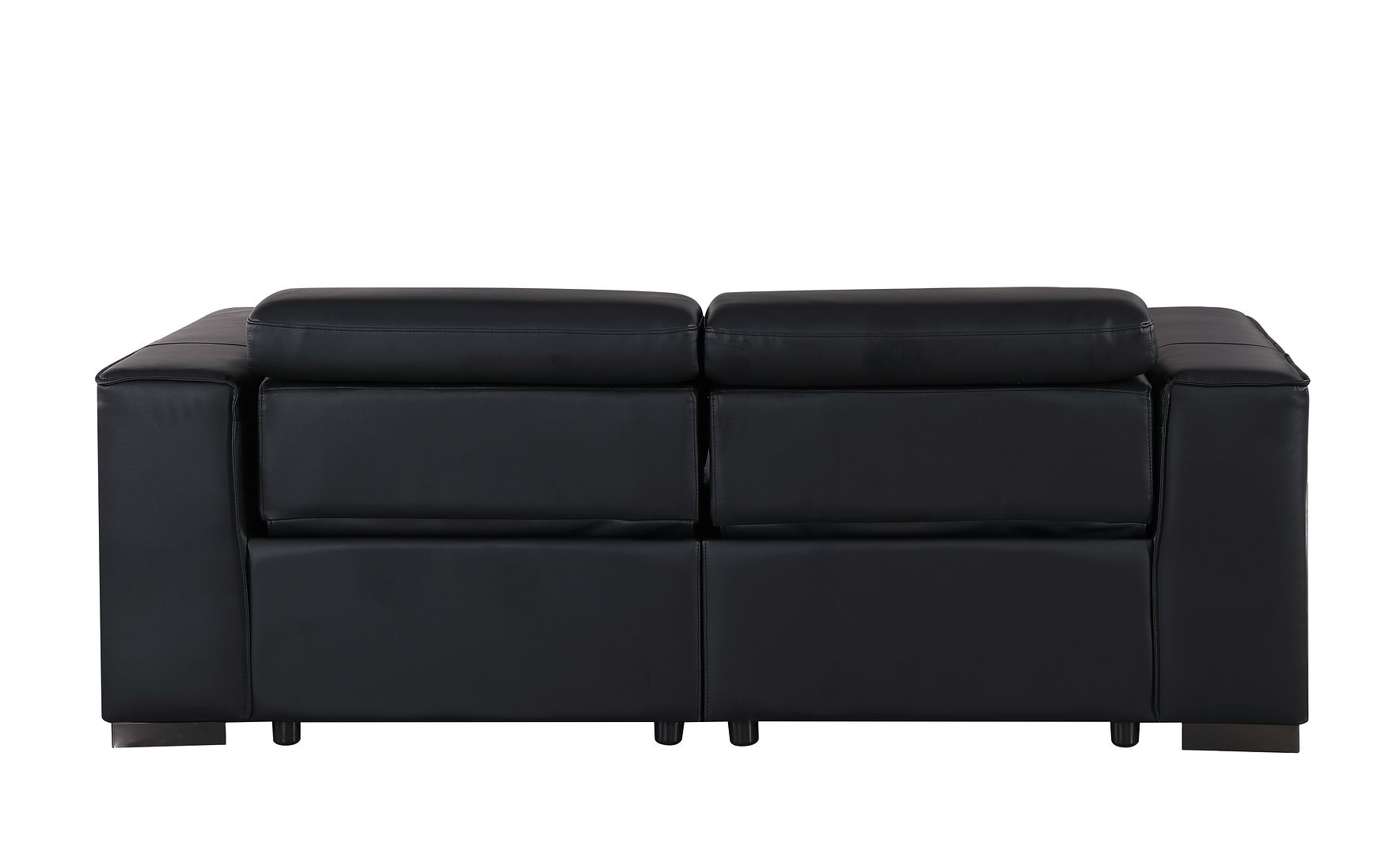 1208 Genuine Leather Dual Power Reclining Loveseat