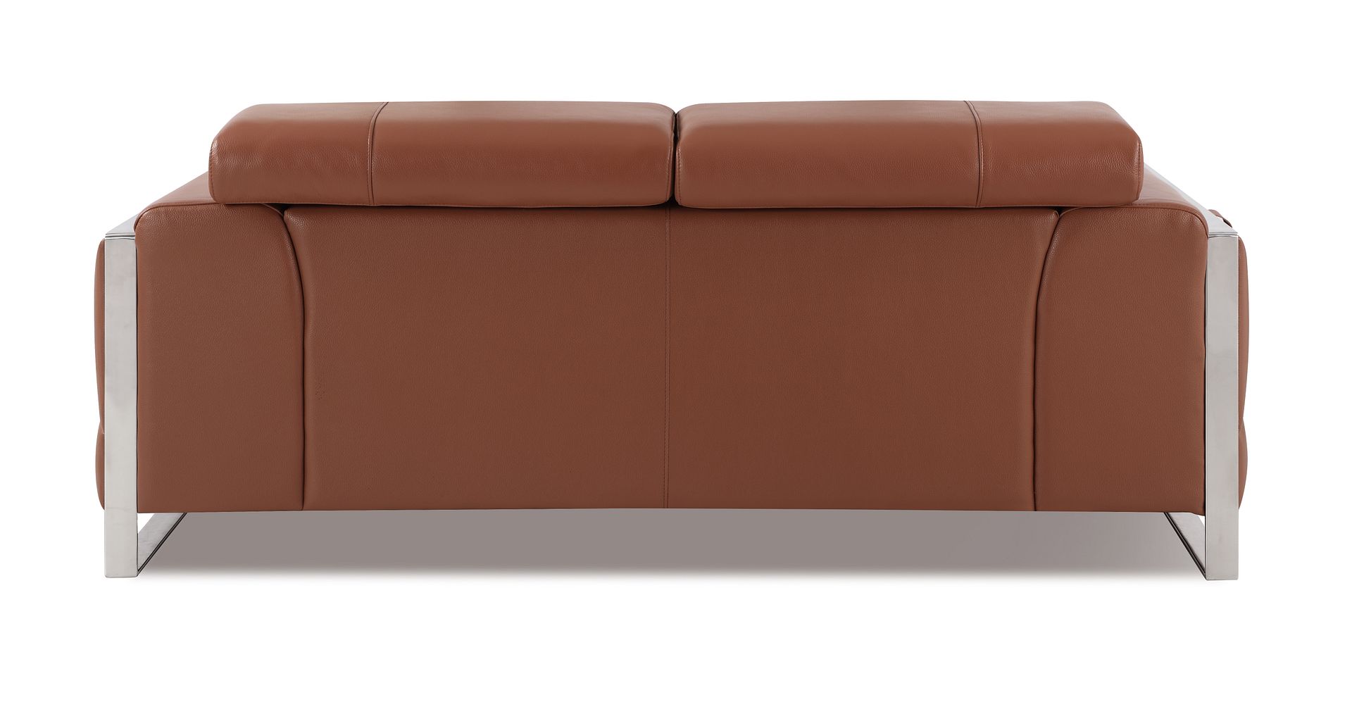 903 Divanitalia Loveseat with Adjustable Headrest in Top-grain Italian Leather