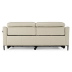 Eden - Modern Grey Leather Sofa