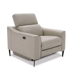 Eden - Modern Grey Leather Armchair