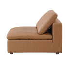 1100 Divanitalia 3-Piece Sofa Set - Top-grain Italian Leather with Ottoman