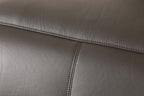 9762 Divanitalia 3-Piece Modular Power Reclining Console Loveseat with 2 Power Recliners in Top Grain Italian Leather