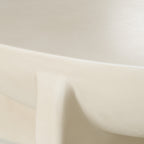 Elsa - Modern Oyster Concrete Round Coffee Table