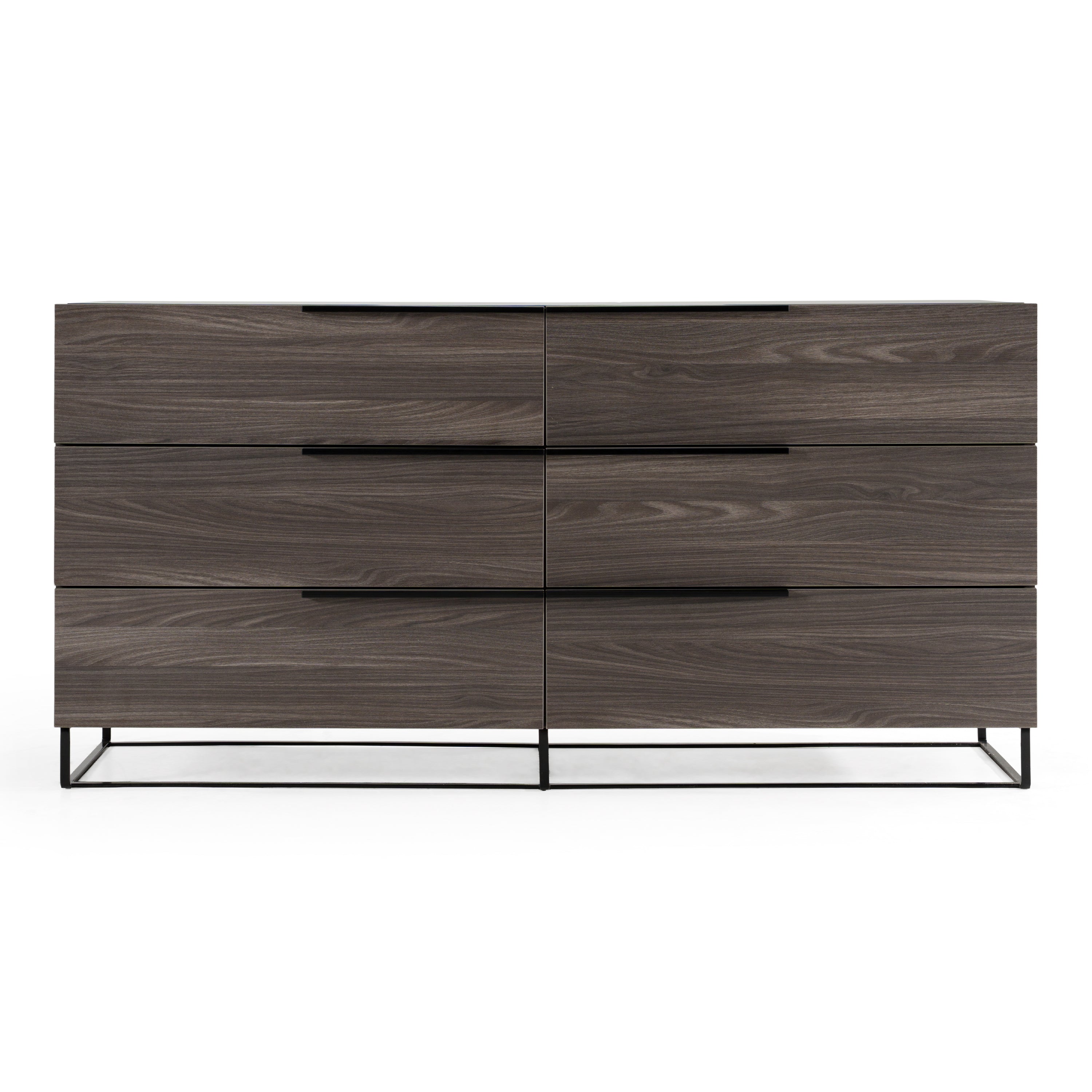 Enzo Italian Modern Grey Oak Dresser