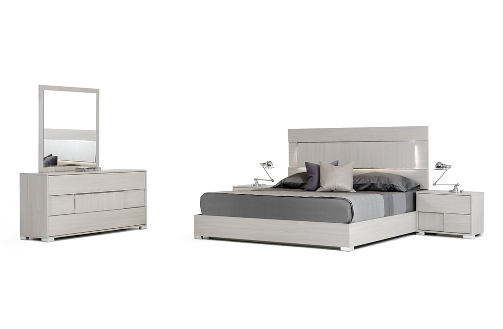 Ethan Italian Modern Grey Dresser