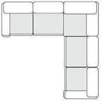 Evans - Contemporary Off-White Fabric Modular Sectional Sofa - Contemporary Off - White Fabric Modular Sectional Sofa
