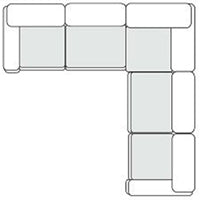 Evans - Contemporary Off-White Fabric Modular Sectional Sofa - Contemporary Off - White Fabric Modular Sectional Sofa