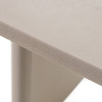Evermore Modern Grey Faux Cement Coffee Table