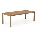 Evora + Sintra - Outdoor Eucalyptus + Grey Olefin 9-Piece Dining Set