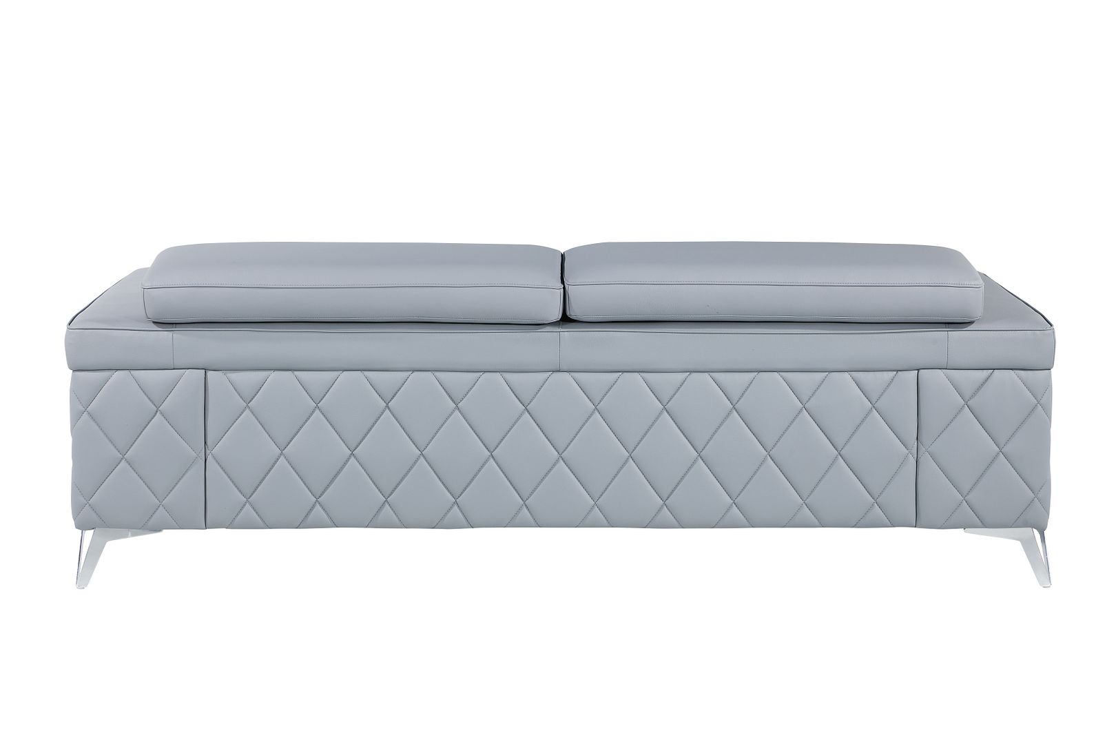 1140 Divanitalia Sofa with Adjustable Headrest in Top-grain Italian Leather