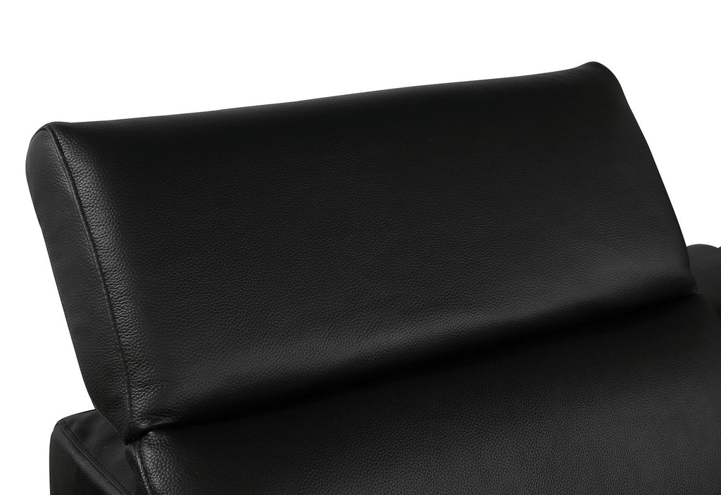 1126 Divanitalia 8-Piece U-Shaped Sectional Sofa in Top Grain Italian Leather with 4 Power Recliners & Power Headrests