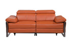 1246 Divanitalia Modular Power Dual Reclining Sofa and Loveseat Set with Power Headrests - Top Grain Italian Leather - Camel - SKU 1246-CAMEL-5.4-HT-2PC - view 8