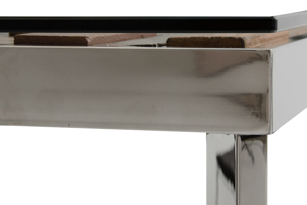 Santiago Modern Rectangular Wood Mosaic Dining Table