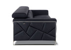 903 Divanitalia Sofa with Adjustable Headrest in Top-grain Italian Leather