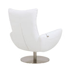 C74 Divanitalia Swivel Chair in Top-grain Italian Leather
