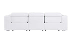 9762 Divanitalia 3-Piece Modular Power Reclining Sofa with 2 Power Recliners in Top Grain Italian Leather