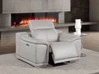 2679 Power Reclining Chair with Power Headrest in Genuine Leather