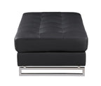 8136 Genuine Leather Ottoman