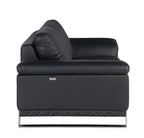 411 Divanitalia Chair in Top-grain Italian Leather