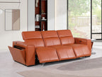 1224 Divanitalia 3-Piece Modular Power Reclining Sofa in Top Grain Italian Leather with 3 Power Recliners & Power Headrests - Camel - SKU 1224-CAMEL-3.3-HT - view 2