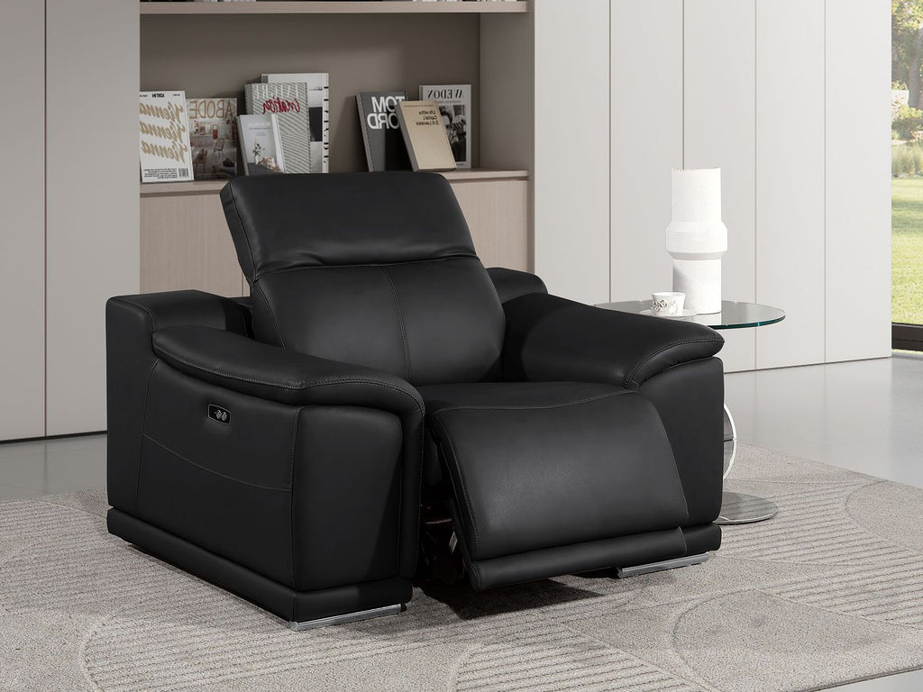 2679 Power Reclining Chair with Power Headrest in Genuine Leather