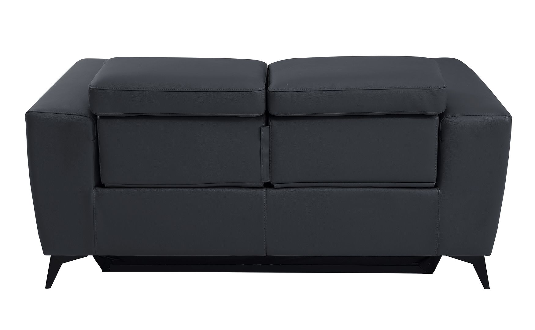 989 Divanitalia Power Reclining Loveseat with Power Headrest in Top-grain Italian Leather