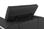 903 Divanitalia Loveseat with Adjustable Headrest in Top-grain Italian Leather
