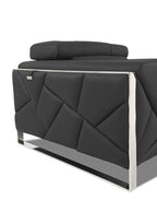 903 Divanitalia Chair with Adjustable Headrest in Top-grain Italian Leather