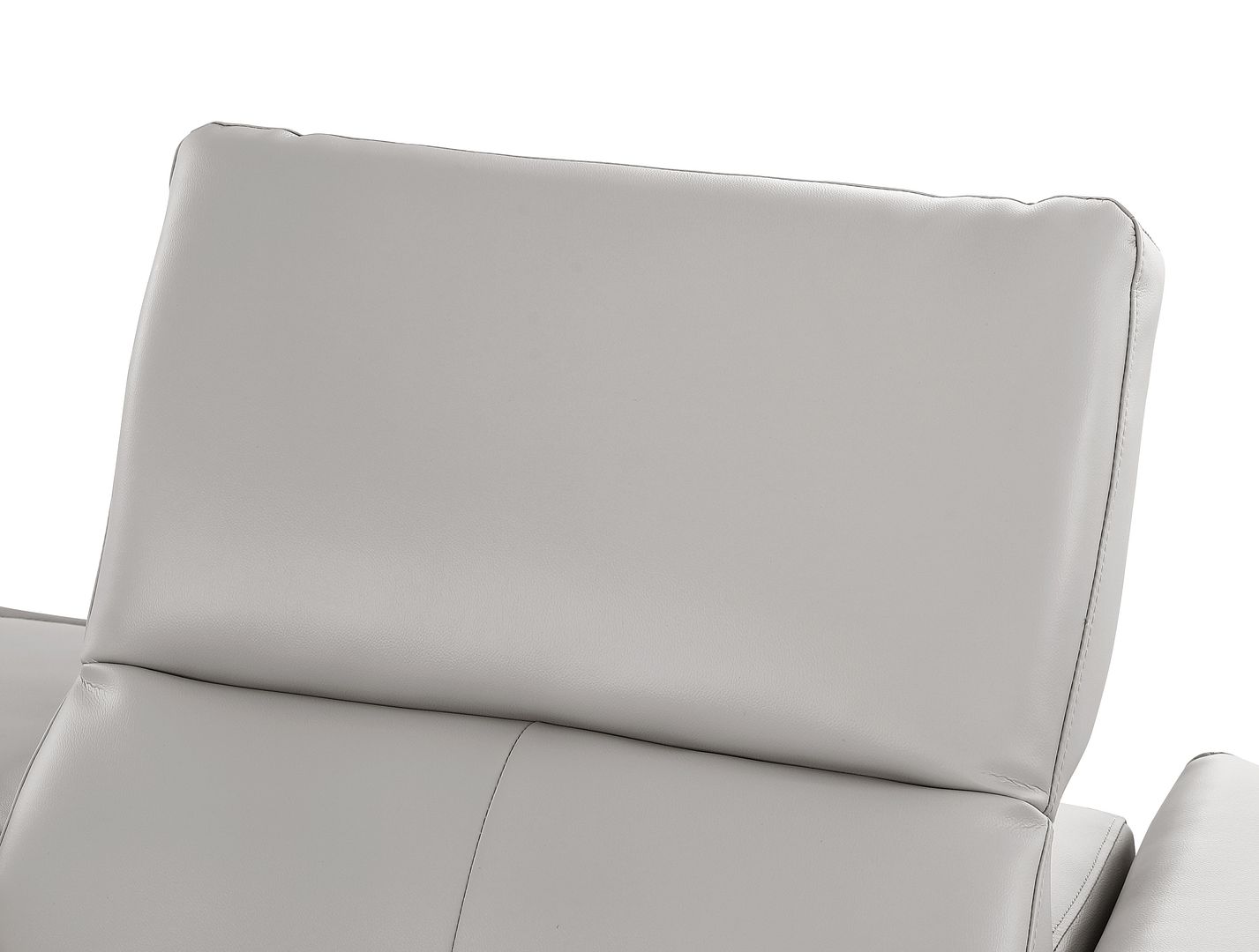 1208 Genuine Leather Dual Power Reclining Console Loveseat