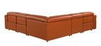 1126 Divanitalia 5-Piece L-Shaped Sectional Sofa in Top Grain Italian Leather with 3 Power Recliners & Power Headrests - Camel - SKU 1126-CAMEL-SEC-5PC-3PWR-SECTIONAL- GROUP - view 5