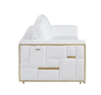 1130 Divanitalia Loveseat in Top-grain Italian Leather - White - SKU 1130-WHITE-L - view 5